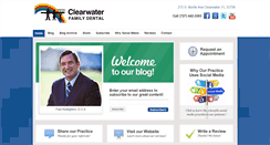Desktop Screenshot of clearwaterfamilydentalblog.com